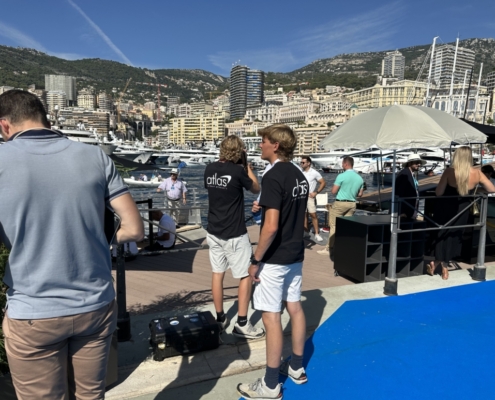 Atlas team in Monaco