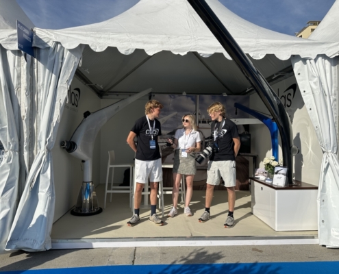 Atlas team at Monaco boat show
