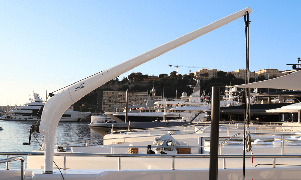 rescue davits and cranes